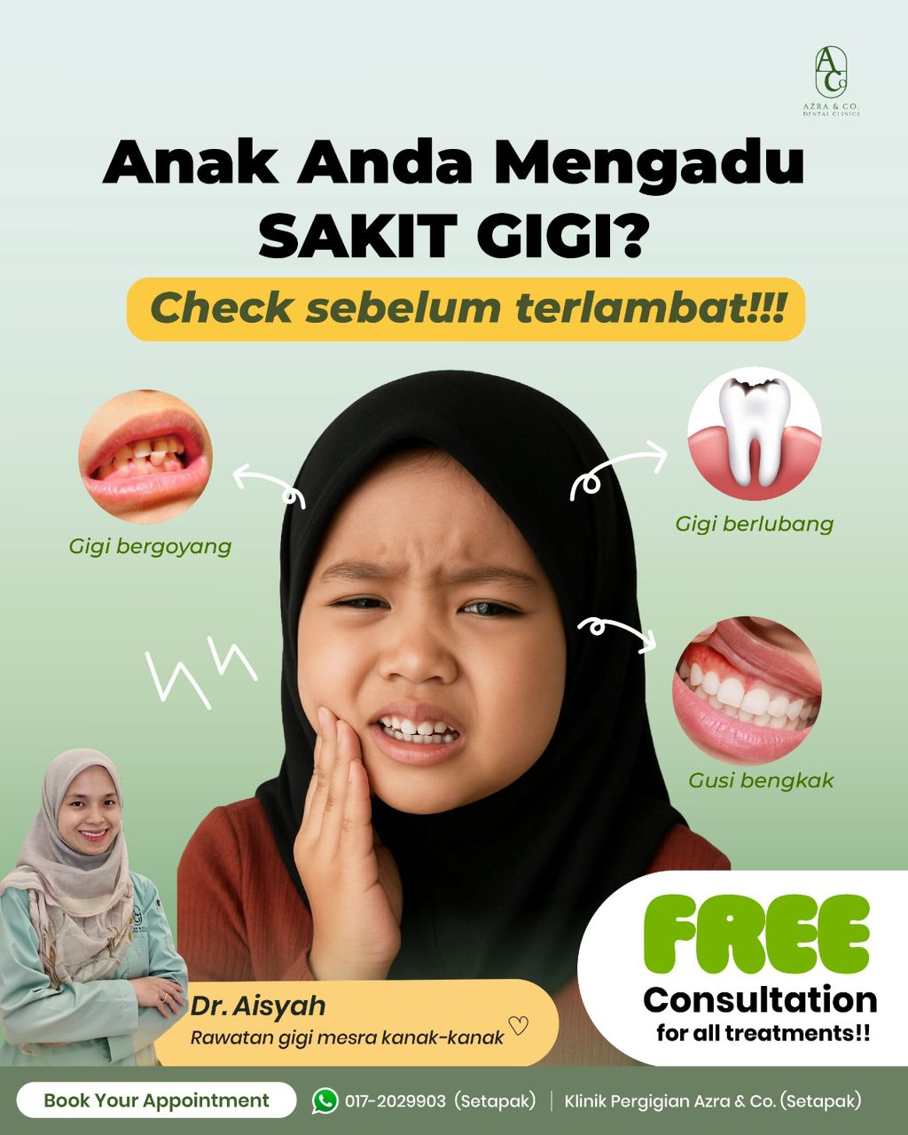 Anak Anda Mengadu SAKIT GIGi